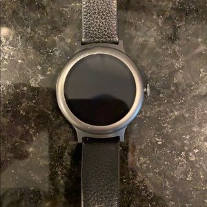 LG W270 Smartwatch Stainless Steel w/ Leather Band